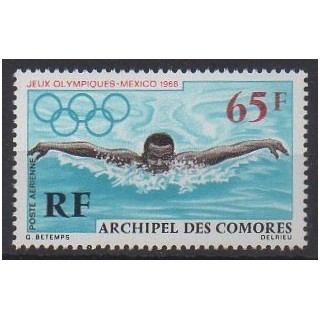 Buy this stamp of Comoros of the year 1969 (Nb PA25).