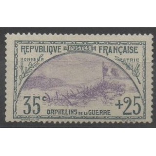 Timbres  - France - Poste - 1917 - No 152 - neuf avec charnière