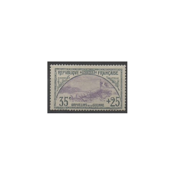 Timbres  - France - Poste - 1917 - No 152 - neuf avec charnière
