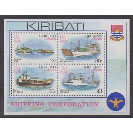 Kiribati - 1984 - Nb BF6 - Boats