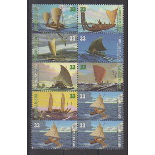 Acheter cette série de timbres de Marshall de l'année 1999 (No 1104/1111).