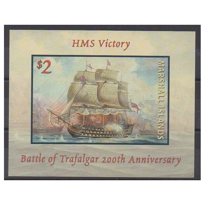 Buy this souvenir sheet  of Marshall of the year 2005 (Nb BF58).