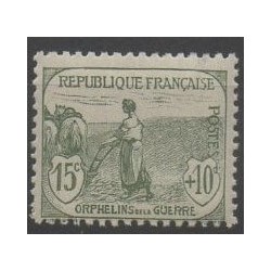 France - Poste - 1917 - No 150 - neuf avec charnière