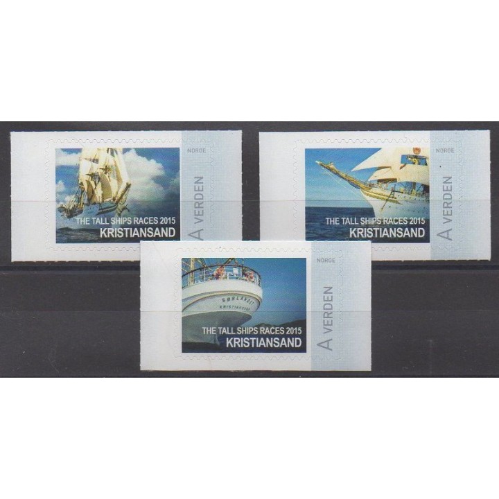 Acheter ce timbre de Norvège de l'année 2015 (Course voiliers Kristiansand).
