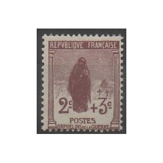 Timbres  - France - Poste - 1917 - No 148