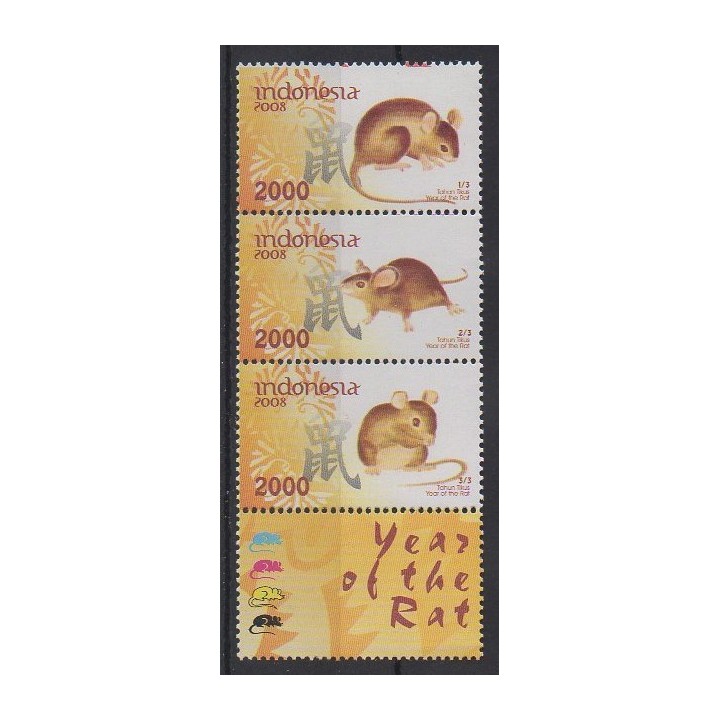 Buy this set of stamps of Indonesia of the year 2008 (Nb 2301/2303).