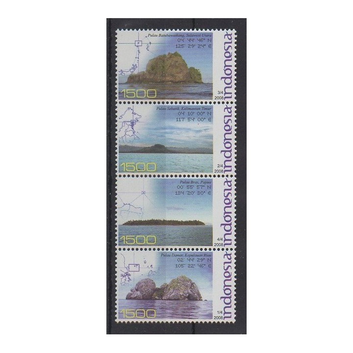 Buy this set of stamps of Indonesia of the year 2008 (Nb 2385/2388).