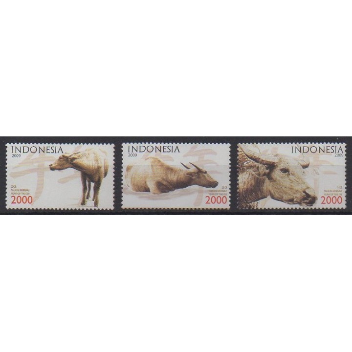 Acheter cette série de timbres d'Indonésie de l'année 2009 (No 2389/2391).