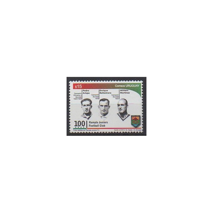 Acheter ce timbre d'Uruguay de l'année 2013 (No 2664).