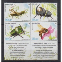 Uruguay - 2013 - No 2635/2638 - Insectes