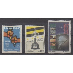 Uruguay - 1992 - Nb 1399/1401