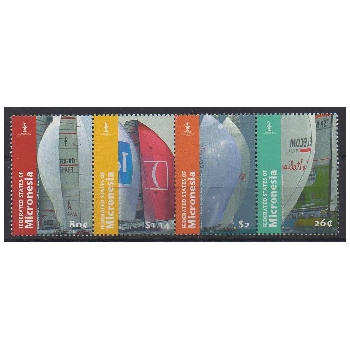 Acheter cette série de timbres de Micronésie de l'année 2007 (No 1572A/1572D).