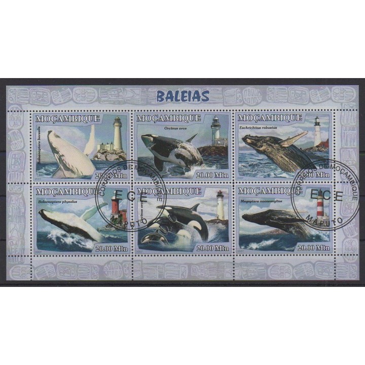 Acheter cette série de timbres du Mozambique de l'année 2007 (No 2348/2353). - Oblitéré