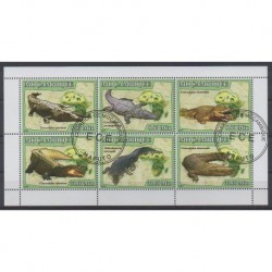Mozambique - 2007 - Nb 2384/2389 - Reptils - Used