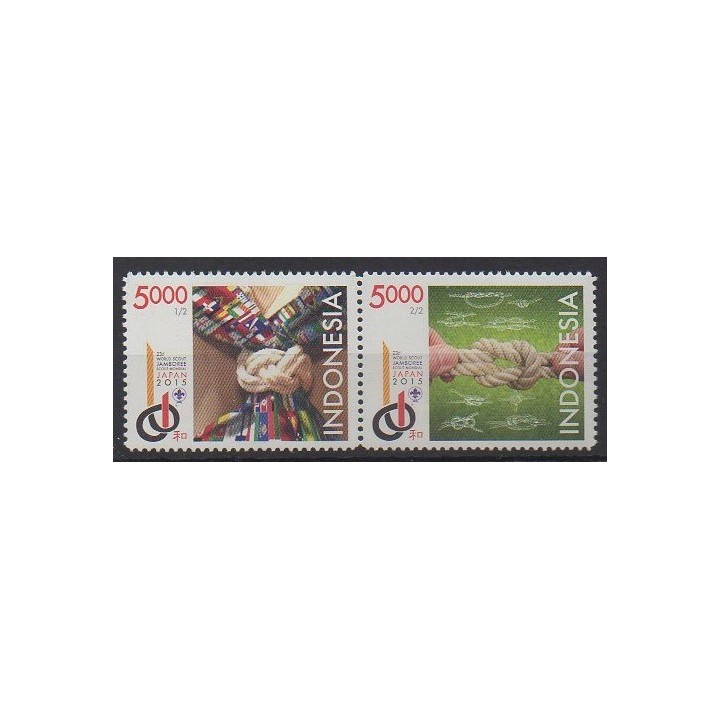 Buy this set of stamps of Indonesia of the year 2015 (Nb 2759/2760).