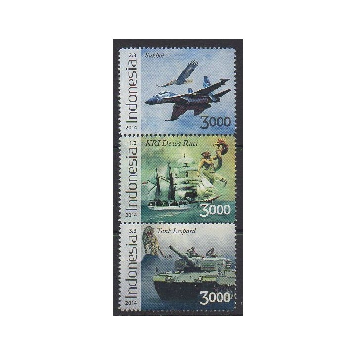 Buy this set of stamps of Indonesia of the year 2014 (Nb 2716/2718).