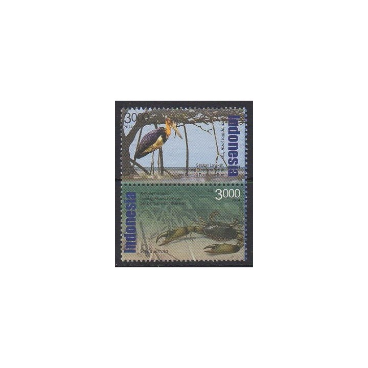 Buy this set of stamps of Indonesia of the year 2014 (Nb 2697/2698).