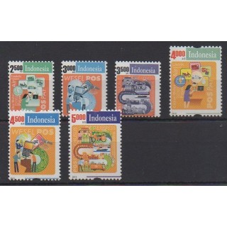 Acheter cette série de timbres d'Indonésie de l'année 2013 (No 2659/2664).