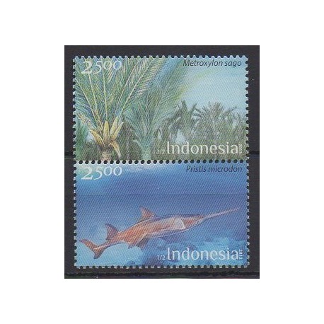 Indonésie - 2013 - No 2671/2672 - Vie marine