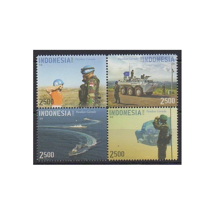 Acheter cette série de timbres d'Indonésie de l'année 2013 (No 2667/2670).