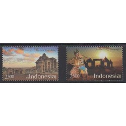 Indonésie - 2013 - No 2632/2633 - Monuments