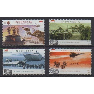 Buy this set of stamps of Indonesia of the year 2011 (Nb 2571/2574).
