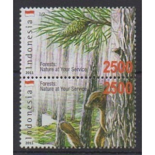 Acheter cette série de timbres d'Indonésie de l'année 2011 (No 2531/2532).