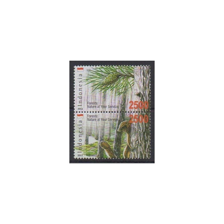 Acheter cette série de timbres d'Indonésie de l'année 2011 (No 2531/2532).