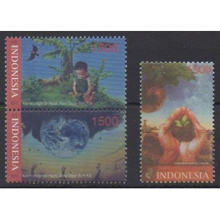 Buy this set of stamps of Indonesia of the year 2010 (Nb 2467/2469).