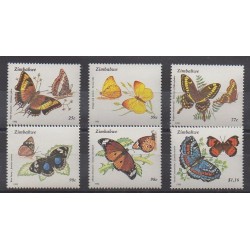 Zimbabwe - 1992 - No 256/261 - Insectes