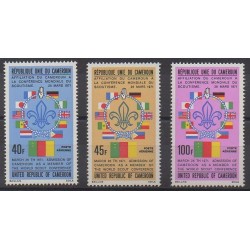 Cameroon - 1973 - Nb PA217/PA219 - Scouts