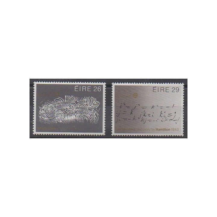 Buy this set of stamps of Ireland of the year 1983 (Nb 504/505).