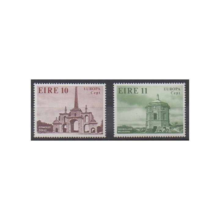 Acheter cette série de timbres d'Irlande de l'année 1978 (No 394/395).