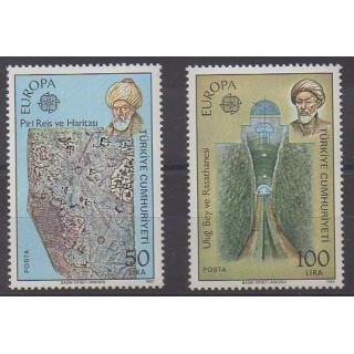 Acheter cette série de timbres de Turquie de l'année 1983 (No 2389/2390).