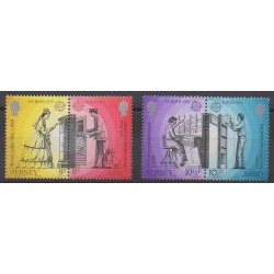 Jersey - 1979 - No 188a/191a - Service postal - Europa
