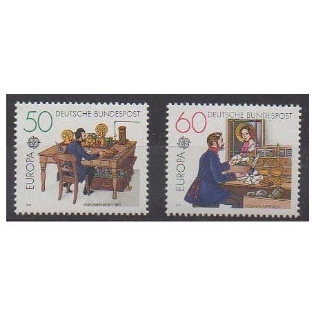 West Germany (FRG) - 1979 - Nb 855/856 - Postal Service - Europa