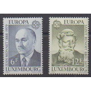 Acheter cette série de timbres du Luxembourg de l'année 1980 (No 959/960).