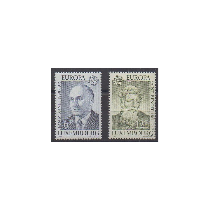 Acheter cette série de timbres du Luxembourg de l'année 1980 (No 959/960).