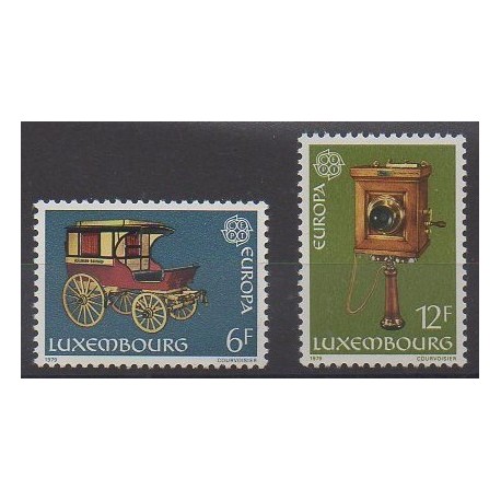 Luxembourg - 1979 - No 937/938 - Service postal - Europa