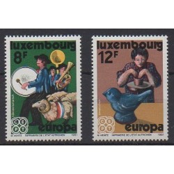Luxembourg - 1981 - No 981/982 - Folklore - Europa