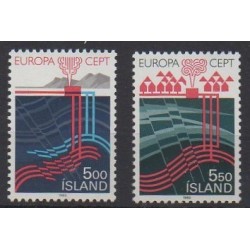 Islande - 1983 - No 551/552 - Europa