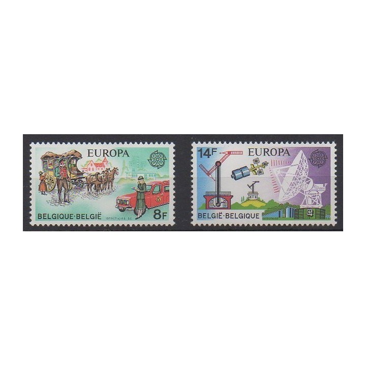 Acheter cette série de timbres de Belgique de l'année 1979 (No 1925/1926).