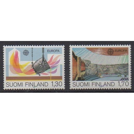 Finlande - 1983 - No 890/891 - Europa