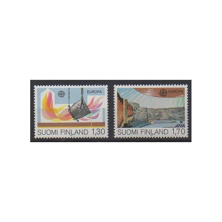 Buy this set of stamps of Finland of the year 1983 (Nb 890/891).