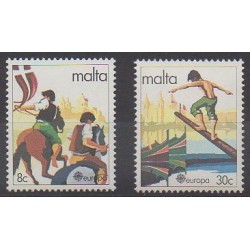 Malte - 1981 - No 616/617 - Folklore - Europa