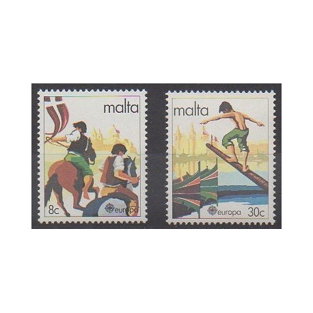 Malte - 1981 - No 616/617 - Folklore - Europa