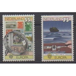 Pays-Bas - 1979 - No 1111/1112 - Service postal - Europa