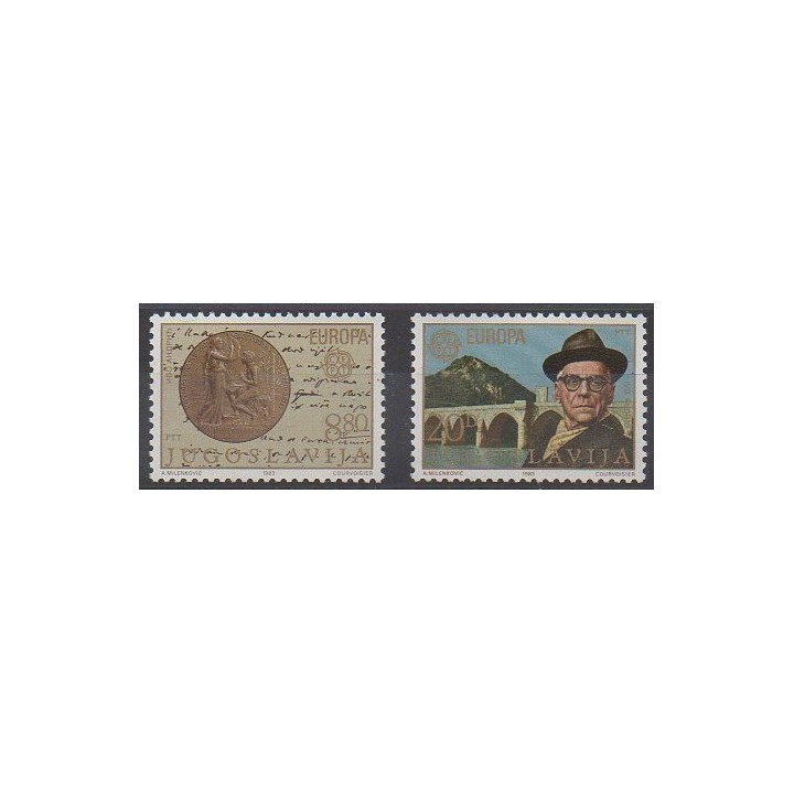 Buy this set of stamps of Yugoslavia of the year 1983 (Nb 1867/1868).
