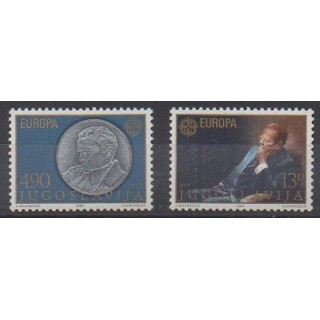 Buy this set of stamps of Yugoslavia of the year 1980 (Nb 1711/1712).