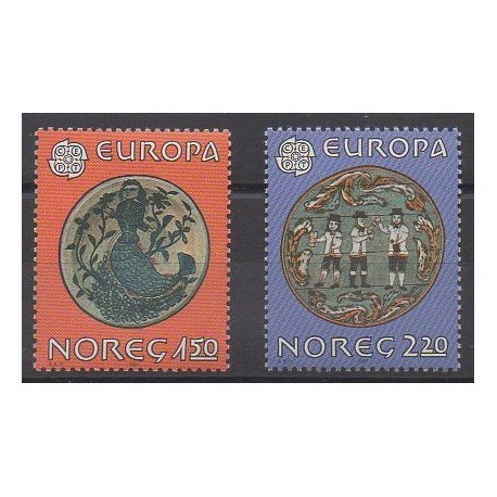 Norvège - 1981 - No 792/793 - Folklore - Europa